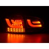 LED taillights set VW Golf 6 type 1K 2008 2012 black with LED indicators
