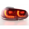 LED taillights set VW Golf 6 type 1K 2008 2012 red clear