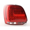 LED taillights set VW Polo 6R from 2009 clear red