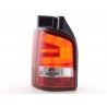 LED taillights set VW T5 03 10 red clear