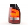 LED taillights set VW T5 03 10 red clear