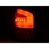 LED taillights set VW T5 2010 red clear