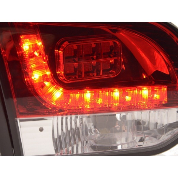 LED taillights set VW Golf 6 type 1K 2008 2012 clear red for right hand drive