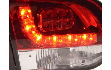 LED taillights set VW Golf 6 type 1K 2008 2012 clear red for right hand drive
