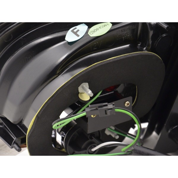 LED taillights set VW Golf 6 type 1K 2008 2012 clear red for right hand drive