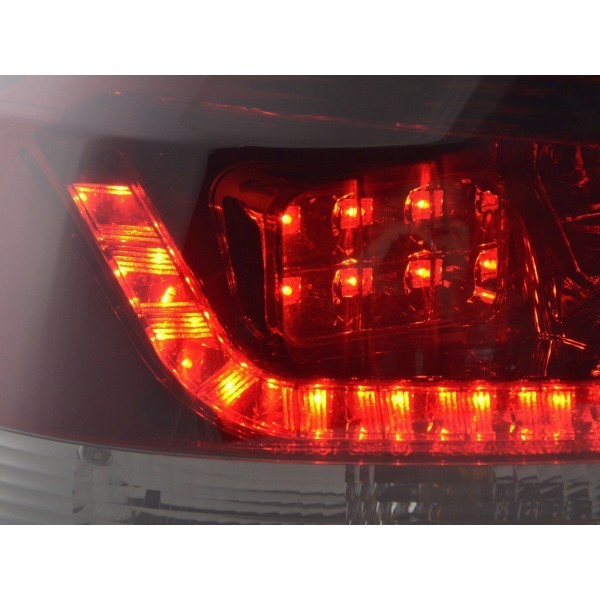 LED taillights set VW Golf 6 type 1K 2008 2012 red black for right hand drive