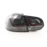 LED taillights set VW Golf 6 type 1K 2008 2012 black for right hand drive