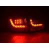 LED taillights set VW Golf 6 type 1K 2008 2012 black with LED indicators for right hand drive