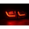 LED taillights set VW Golf 6 type 1K 2008 2012 red clear with LED indicators for right hand drive
