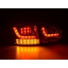 LED taillights set VW Golf 6 type 1K 2008 2012 red clear with LED indicators for right hand drive