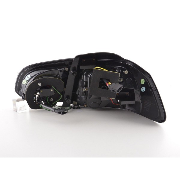 LED taillights set VW Golf 6 type 1K 2008 2012 red black with LED indicators for right hand drive