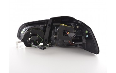 LED taillights set VW Golf 6 type 1K 2008 2012 red black with LED indicators for right hand drive