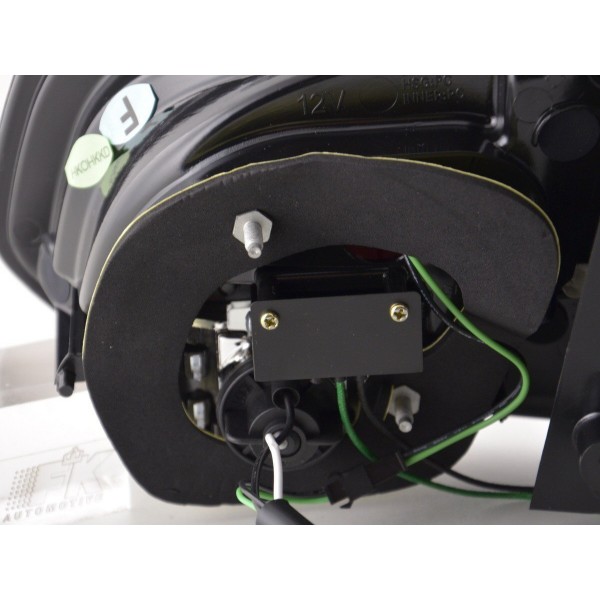 LED taillights set VW Golf 6 type 1K 2008 2012 red black with LED indicators for right hand drive