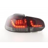 LED taillights set VW Golf 6 1K 08 13 red black