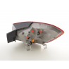 Spare parts rear light left Opel Astra J Kombi 10 12 red
