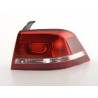 Wear parts tail light right VW Passat 3C Sedan 2010 red clear