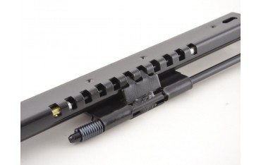 Universal rails for sports seats with adjusting lever