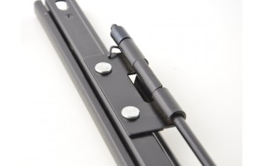 Universal rails for sports seats with adjusting lever