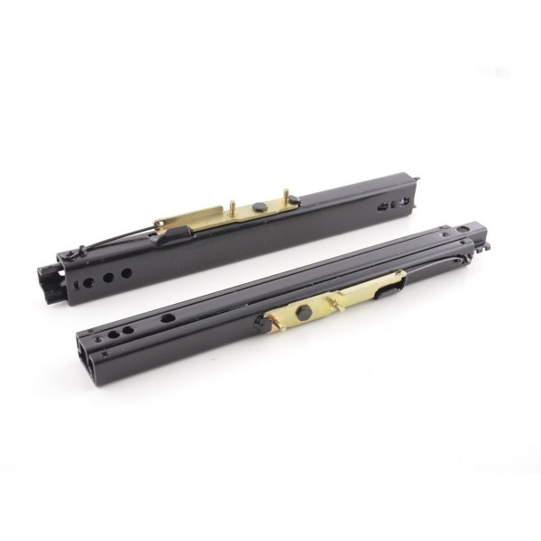 Running rails for sports seats universal with adjustment bracket