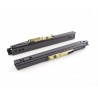 Running rails for sports seats universal with adjustment bracket