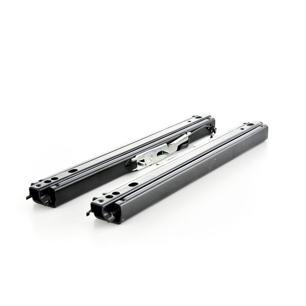 Running rails for sports seats universal with adjustment bracket