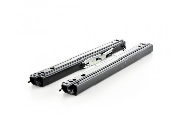 Running rails for sports seats universal with adjustment bracket