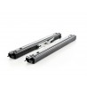 Running rails for sports seats universal with adjustment bracket