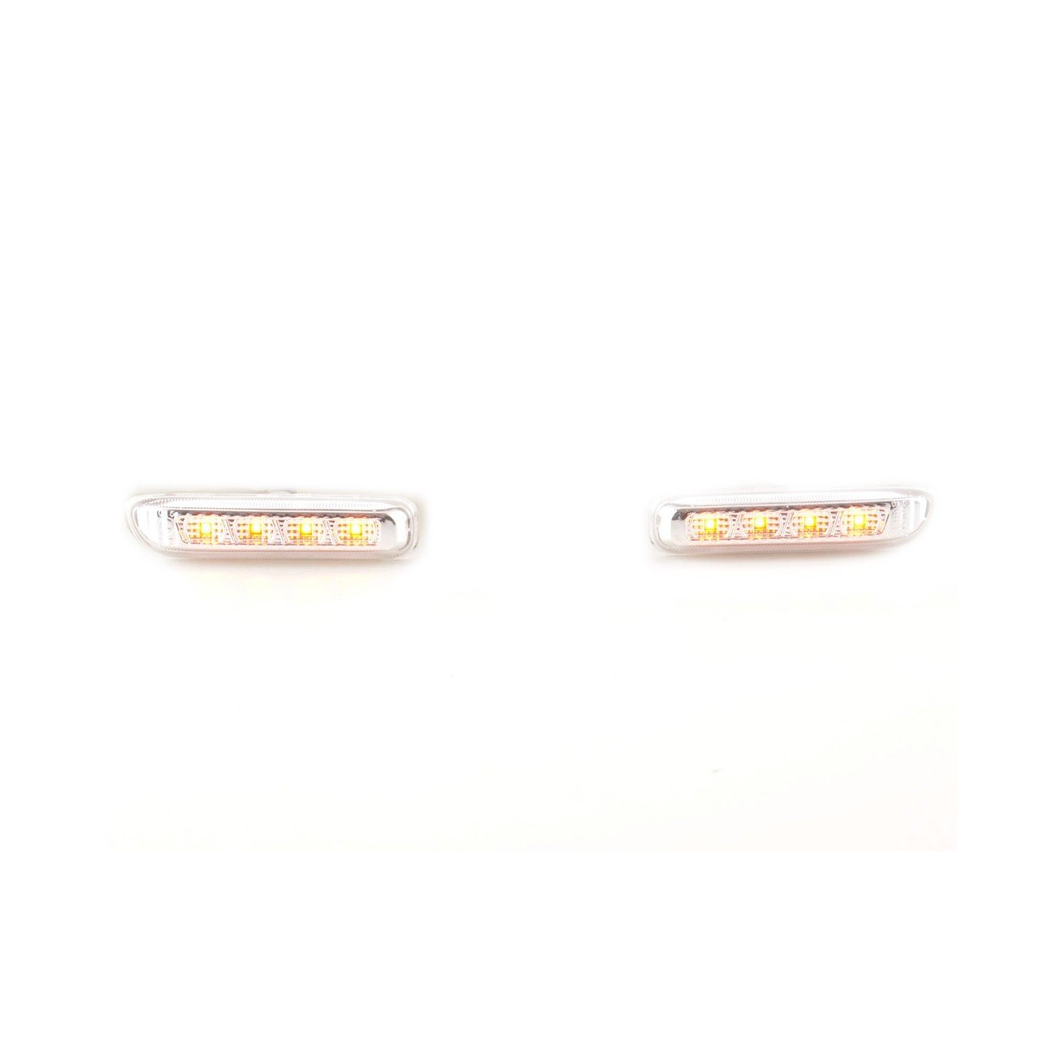 Side indicators blinker set LED BMW 3 series E46 98 02 clear