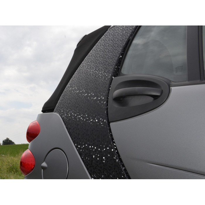 Auto film 3D black self adhesive 1 roll 05m x 2m