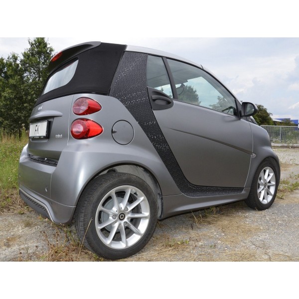 Auto film 3D black self adhesive 1 roll 05m x 2m