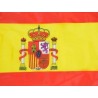 Car flag Car flag Spain flag with bracket for side window 30x45cm