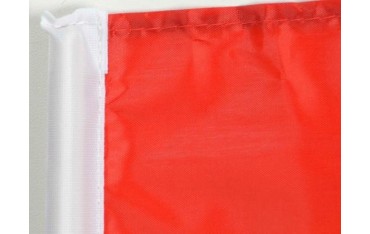 Car flag Car flag Spain flag with bracket for side window 30x45cm