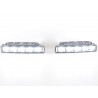 LED light set universal with external switch chrome