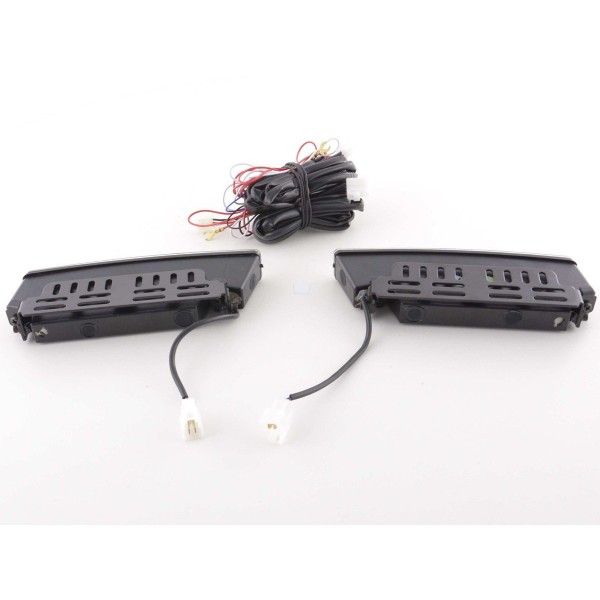 LED light set universal with external switch chrome