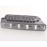 LED light set universal with external switch chrome
