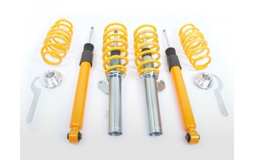 FK coilover kit sports suspension Skoda Octavia 5E Limo from 2013 with 50mm strut twist beam rear axle