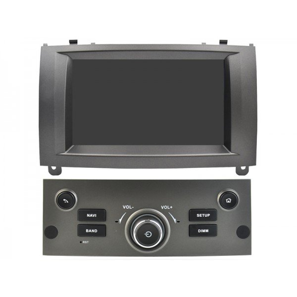 Radio monitor 7" GPS HD Peugeot 407 ANDROID 13 REF: TR3160