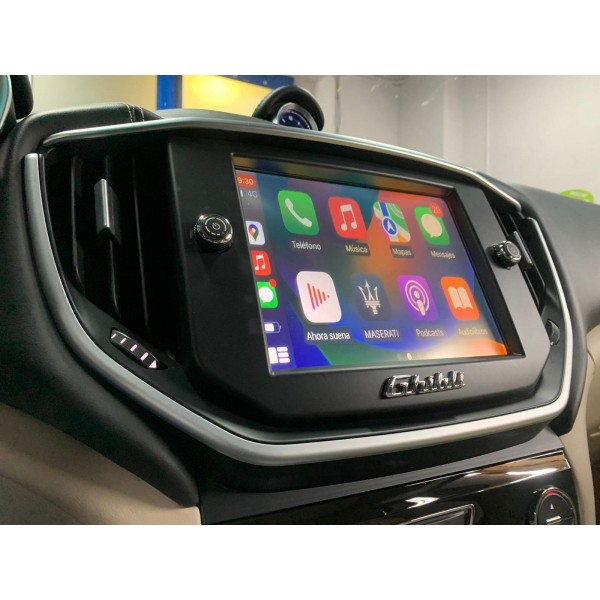 Interface Carplay Android Auto Maserati Quattroporte & Ghibli WIRELESS TR3810
