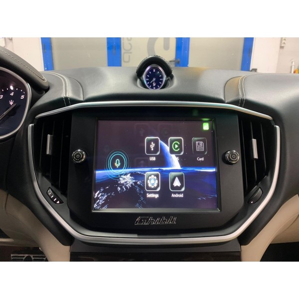 Interface Carplay Android Auto Maserati Quattroporte & Ghibli WIRELESS TR3810