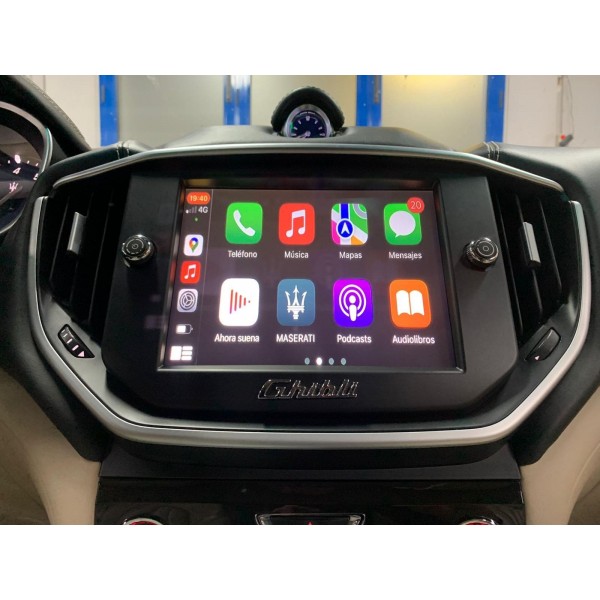 Interface Carplay Android Auto Maserati Quattroporte & Ghibli WIRELESS TR3810