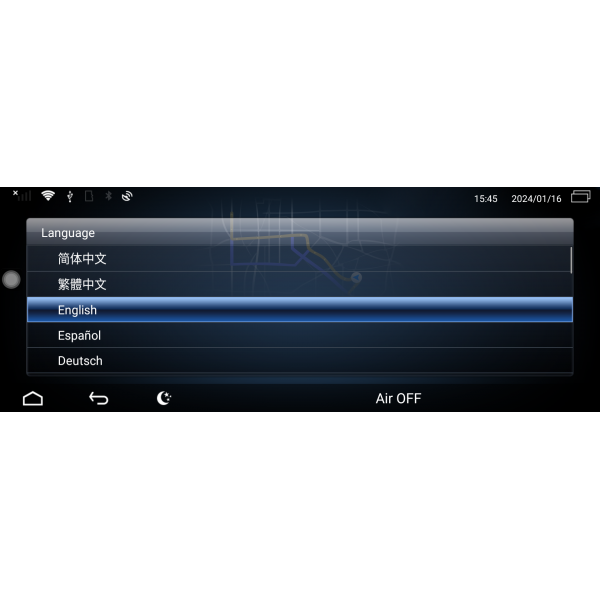 Head unit 10.25" GPS Mercedes Benz GT Coupé 8GB RAM Android 13 TR3932