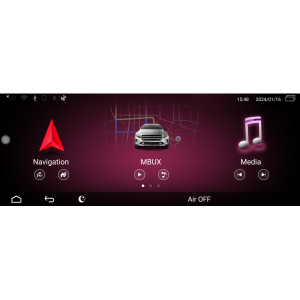 Pantalla 10.25" GPS Mercedes Benz GT Coupé 8GB RAM Android 13 4G LTE TR3932