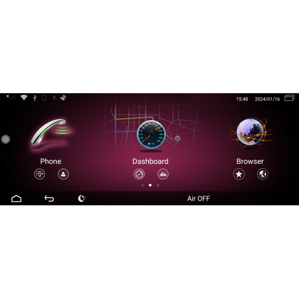 Pantalla 10.25" GPS Mercedes Benz GT Coupé 8GB RAM Android 13 4G LTE TR3932
