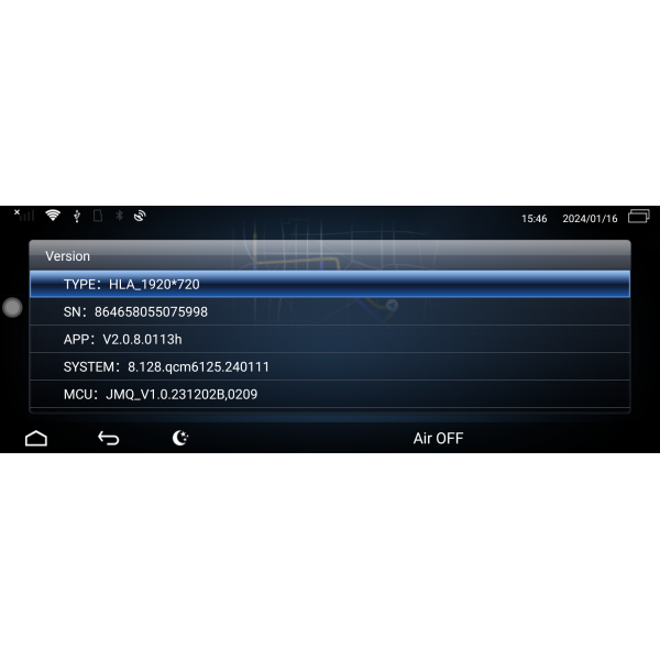 Head unit 10.25" GPS Mercedes Benz GT Coupé 8GB RAM Android 13 TR3932