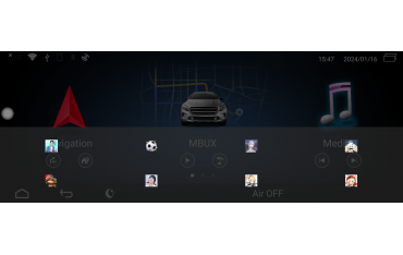 Head unit 10.25" GPS Mercedes Benz GT Coupé 8GB RAM Android 13 TR3932