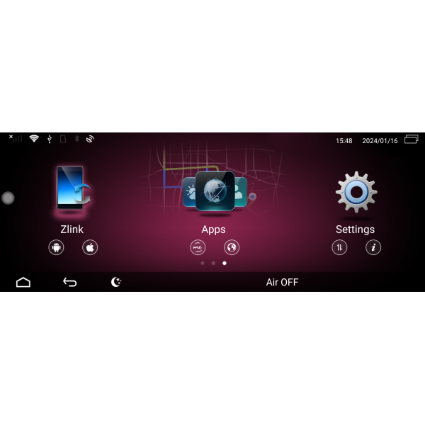 Pantalla 10.25" GPS Mercedes Benz GT Coupé 8GB RAM Android 13 4G LTE TR3932