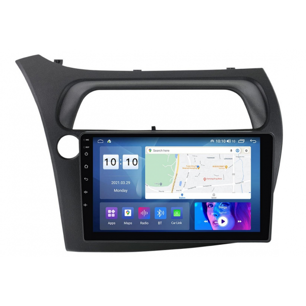 Navegador GPS Honda Civic 2006 - 2011 Android 13 TR3938