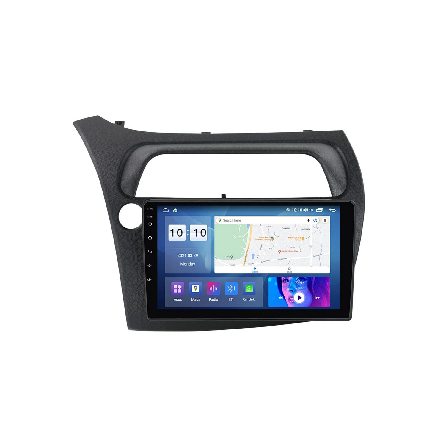 Navegador GPS Honda Civic 2006 - 2011 Android 13 TR3938