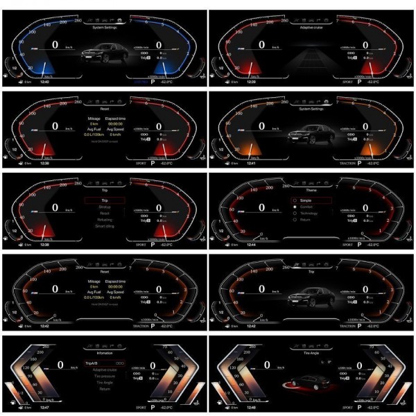 Pantalla cuadro mandos digital BMW Serie 7 E65 TR3941