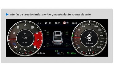 Digital cockpit Volkswagen Golf 6 TR3943